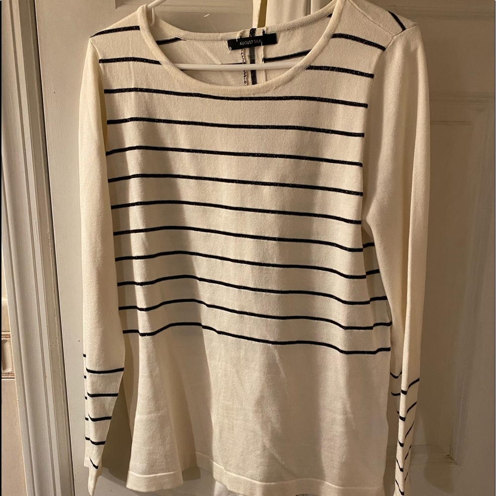 August Silk Sweater